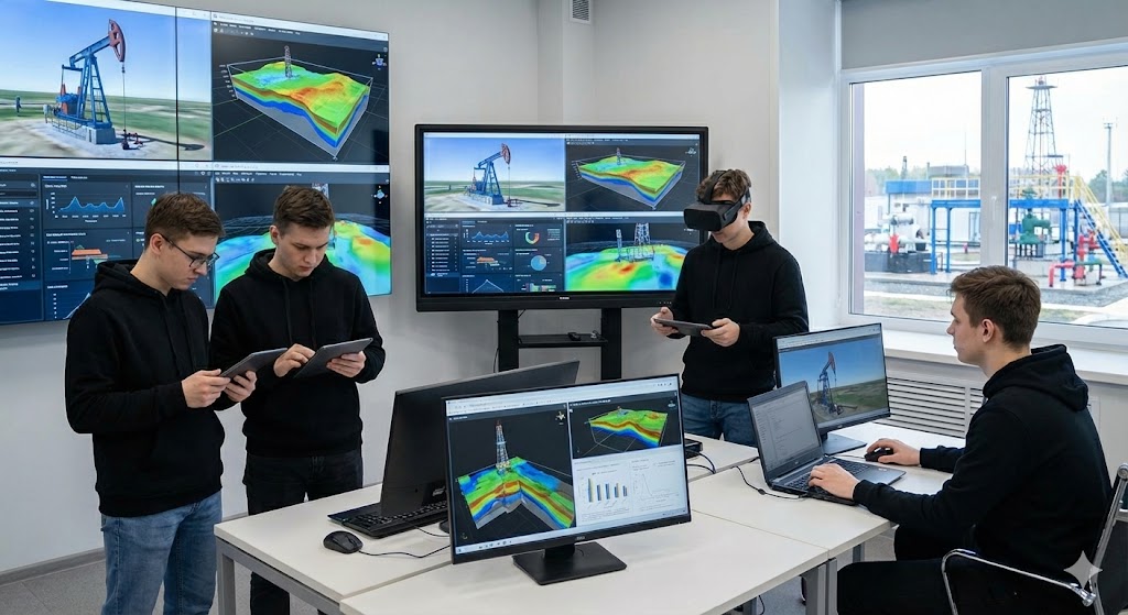 Подведены итоги отборочного этапа студенческого трека НТО по профилю «Цифровое месторождение»